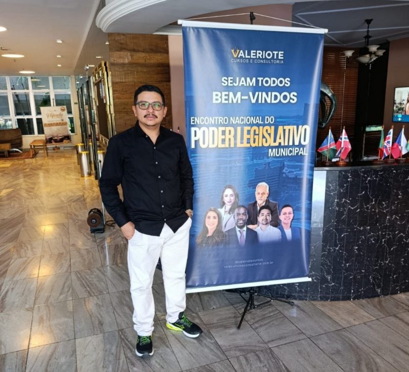 Vereador Argeo Corrêa participa de agenda institucional e capacitação do Legislativo em Brasília