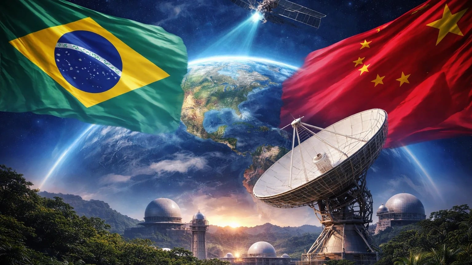 EUA alertam para expansão de infraestrutura espacial chinesa no Brasil com potencial uso militar