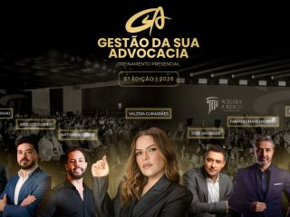 02 dias de treinamento intenso sobre gestão, marketing e vendas para a advocacia, evento da maior escola de negócios jurídicos do Brasil