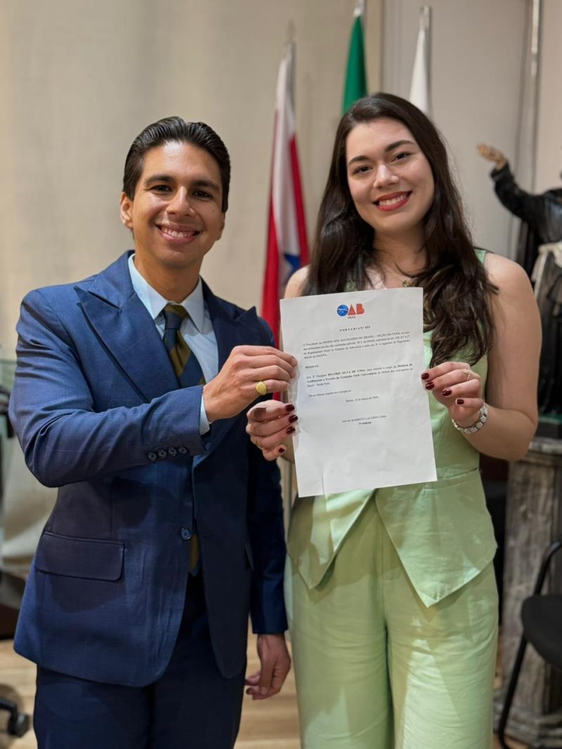 Advogada Beatriz Lima assume diretoria da COUNI durante cerimônia na OAB-PA