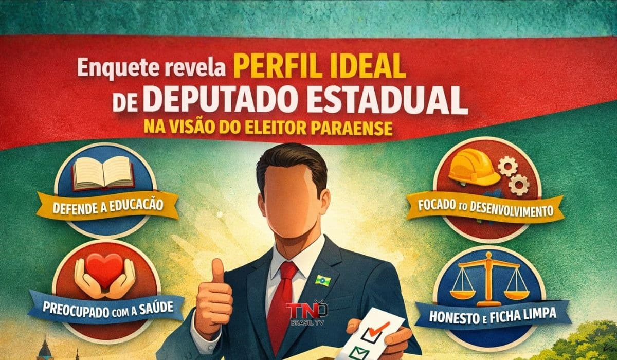 Enquete revela perfil ideal de deputado estadual na visão do eleitor paraense