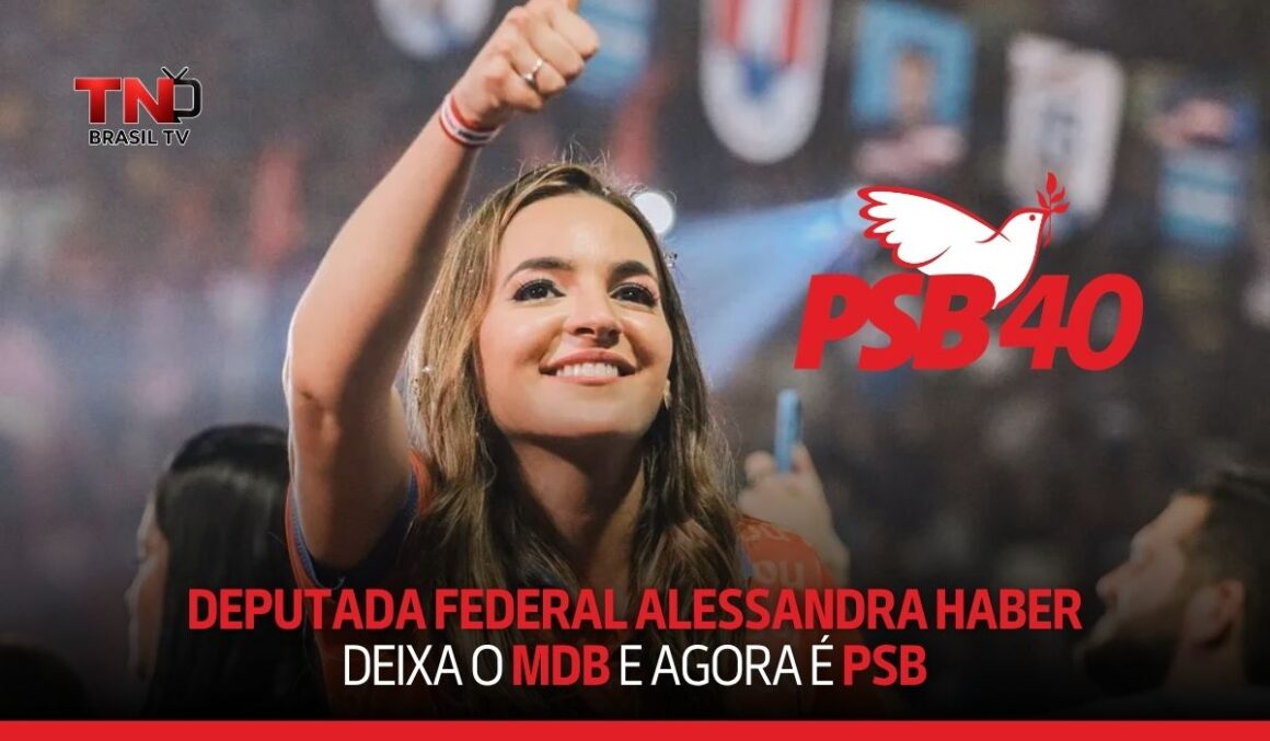 Deputada federal Alessandra Haber deixa o MDB e agora é PSB Deputada federal Alessandra Haber deixa o MDB e agora é PSB