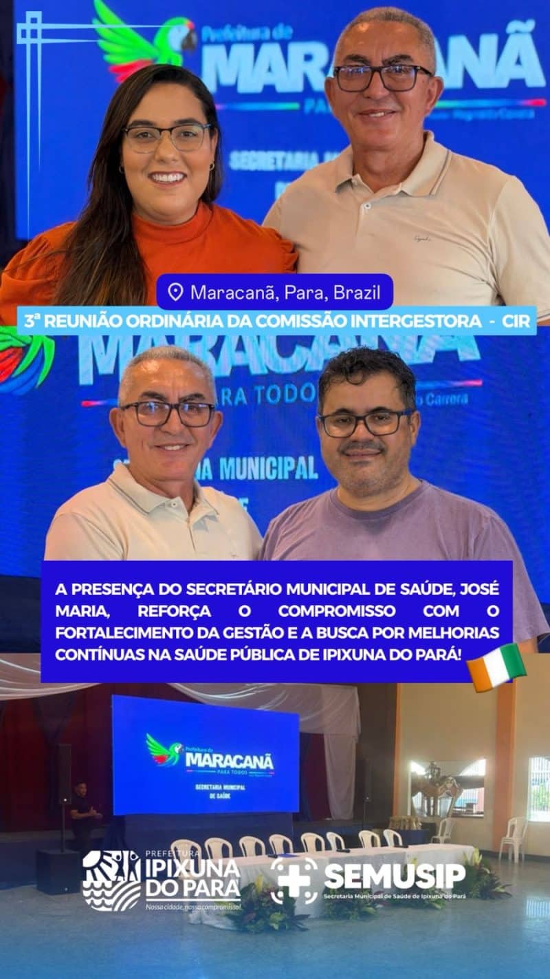 Secretário de Ipixuna marca presença em encontro da CIR Metropolitana III