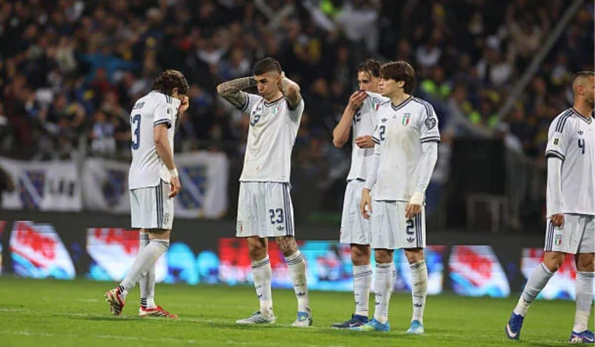 Itália "Squadra Azzurra" pela terceira vez fora da Copa do Mundo