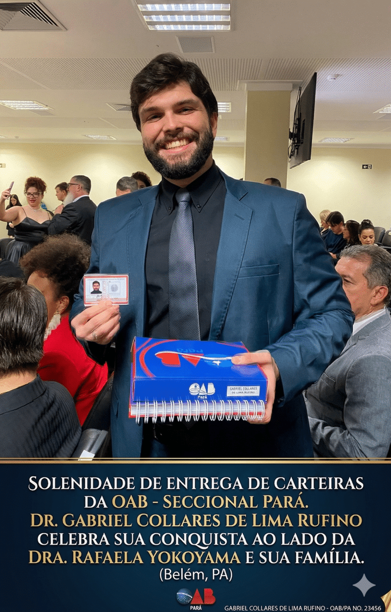 Solenidade de entrega de carteiras da OAB-seccinal Pará