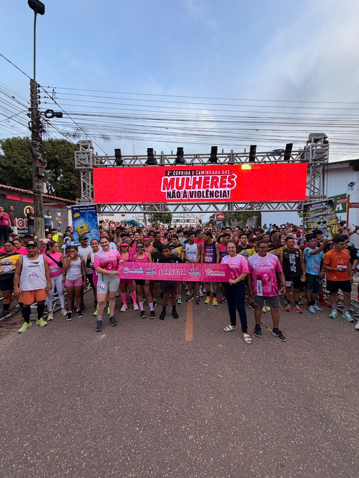 Paragominas se mobiliza na 2ª Corrida e Caminhada das Mulheres contra o feminicídio