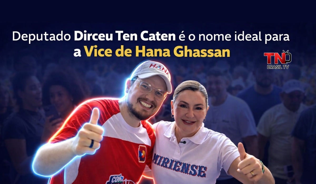 Deputado Dirceu Ten Caten é o nome ideal para a vice de Hana Ghassan