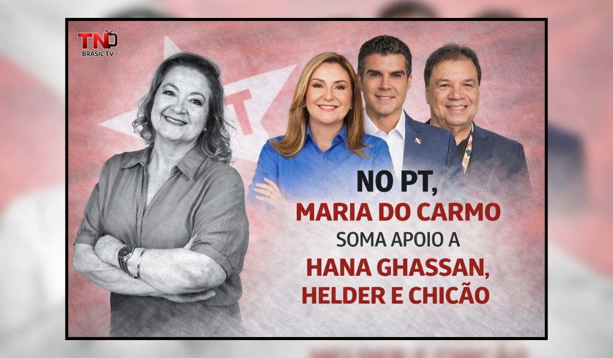 No PT, Maria do Carmo soma apoio a Hana Ghassan, Helder e Chicão