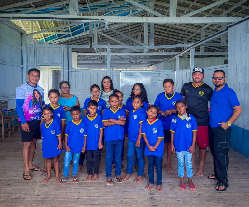 Projeto “Uniformes para as Escolas Rurais”, do vereador Wagner Pereira, alcança escolas mais afastadas de Ponta de Pedras