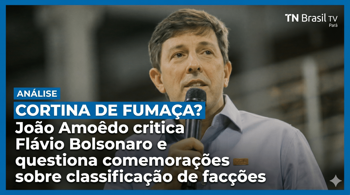 Cortina de fumaça? João Amoêdo critica Flávio Bolsonaro e questiona comemorações sobre classificação de facções Cortina de fumaça? João Amoêdo critica Flávio Bolsonaro e questiona comemorações sobre classificação de facções