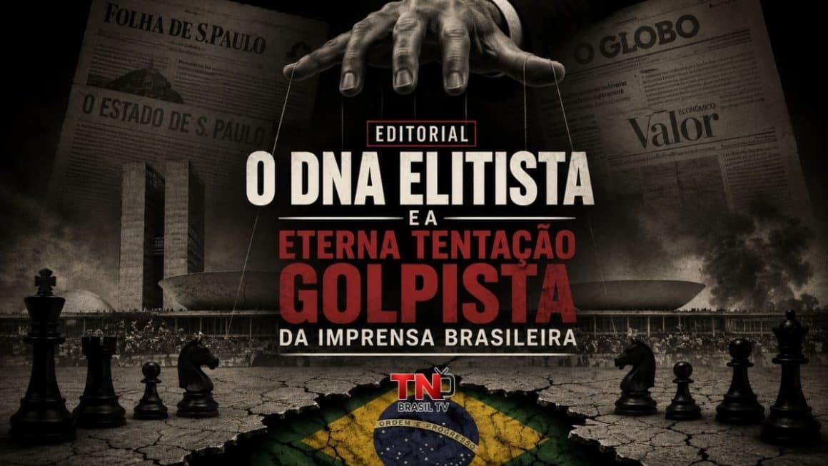 Editorial: O DNA elitista e a eterna tentação golpista da imprensa brasileira Editorial: O DNA elitista e a eterna tentação golpista da imprensa brasileira