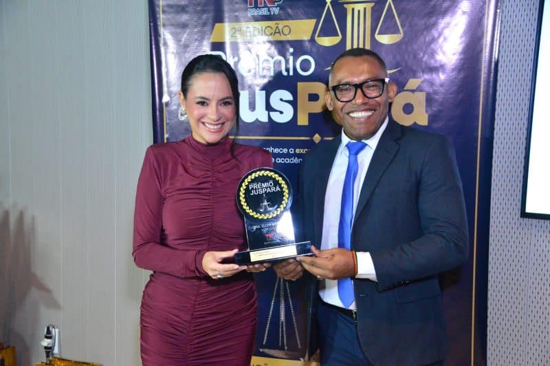 Prêmio JusPará 2ª Edição: Advogada e empresária Ellen Martins é homenageada por Taciano Cassimiro