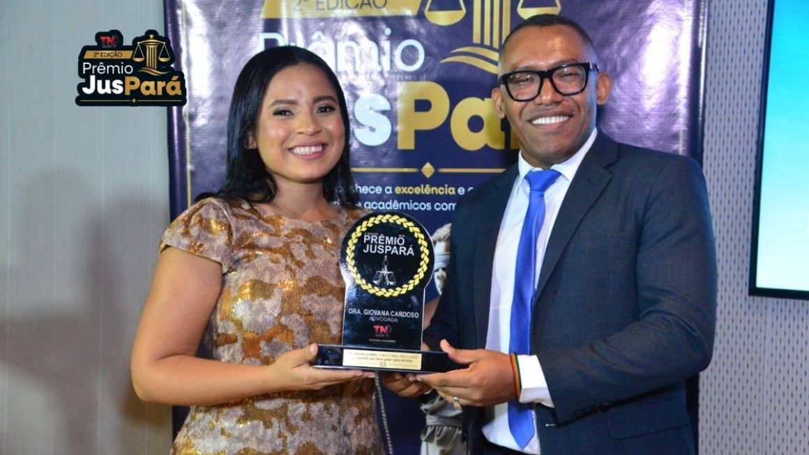 Defensora dos direitos das mulheres, advogada Giovana Cardoso recebe o Prêmio JusPará 2026 Defensora dos direitos das mulheres, advogada Giovana Cardoso recebe o Prêmio JusPará 2026