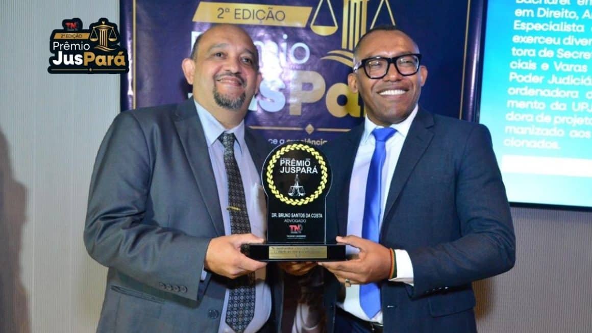 Prêmio JusPará: excelência e credibilidade marcam a trajetória de Bruno Santos da Costa Prêmio JusPará: excelência e credibilidade marcam a trajetória de Bruno Santos da Costa