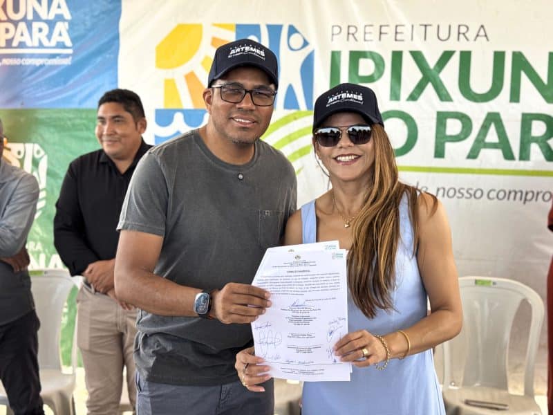 Prefeito Artemes Oliveira assina ordem de serviço para construção da Praça do Bairro Planalto