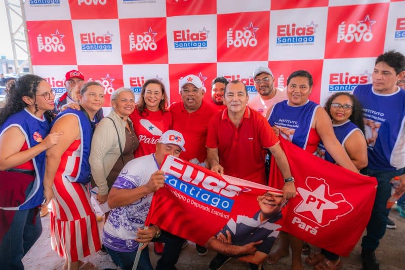 Multidão prestigia lançamento da pré-candidatura de Elias Santiago em Concórdia do Pará