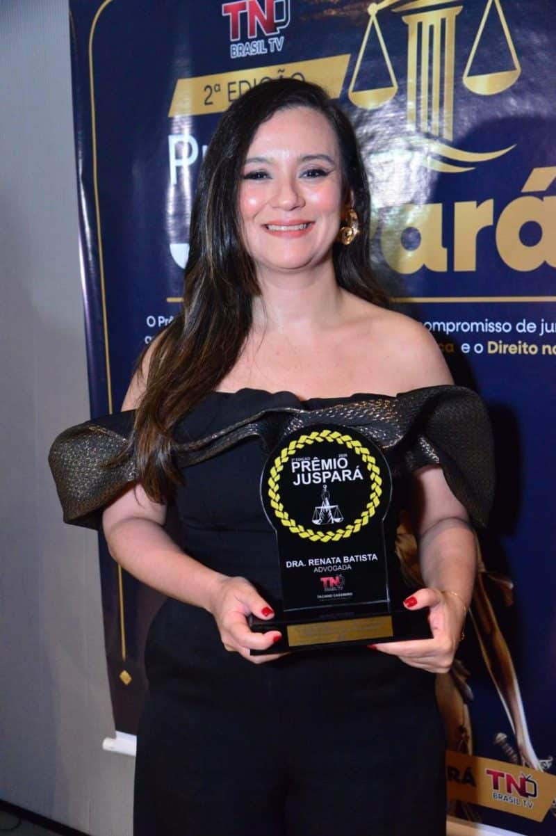 2ª edição do Prêmio JusPará destaca liderança e excelência profissional de Renata Batista
