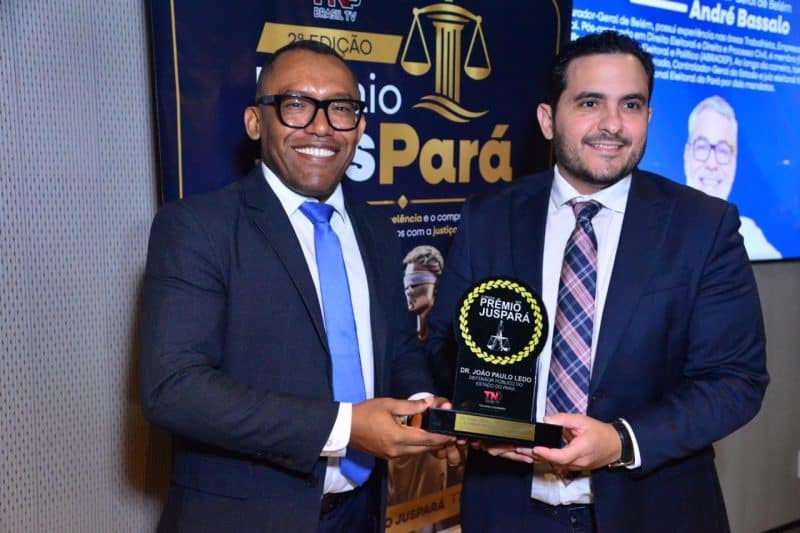 Prêmio JusPará reconhece atuação e liderança do defendor público João Paulo Ledo