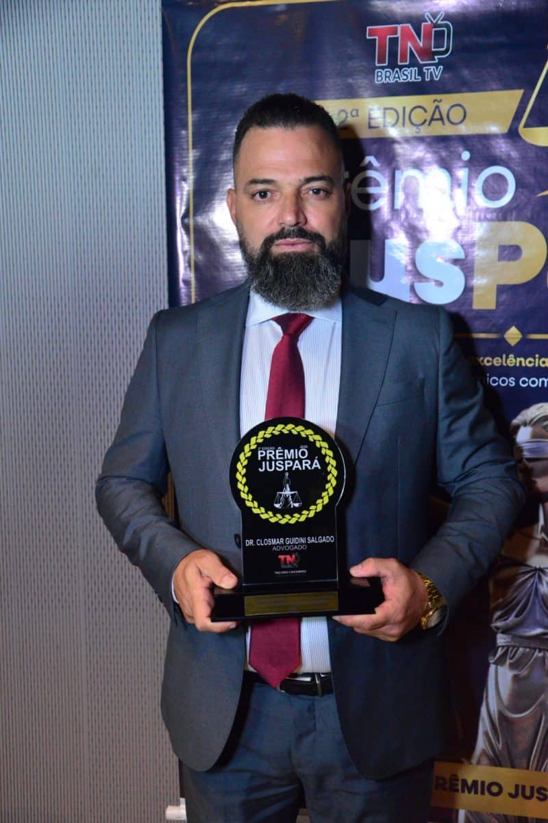 Referência na advocacia criminal, Closmar Guidini Salgado recebe homenagem no Prêmio JusPará