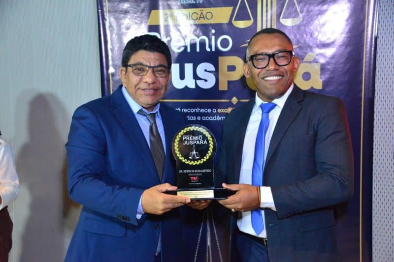 Dr. Edson Azevedo é destaque no Prêmio JusPará por sua trajetória profissional
