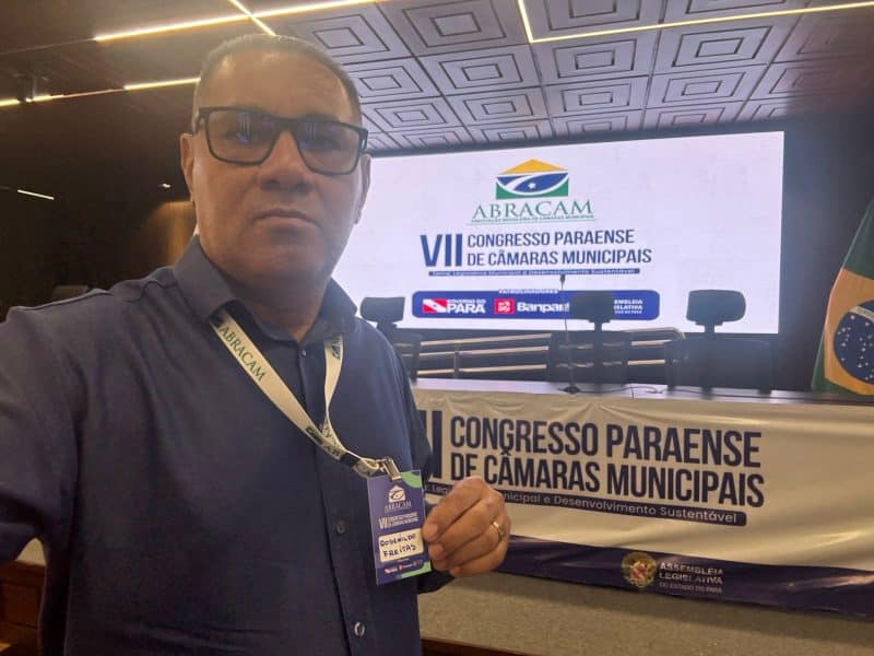 Vereador Rosenildo Freitas participa do VII Congresso Paraense de Câmaras Municipais, em Belém