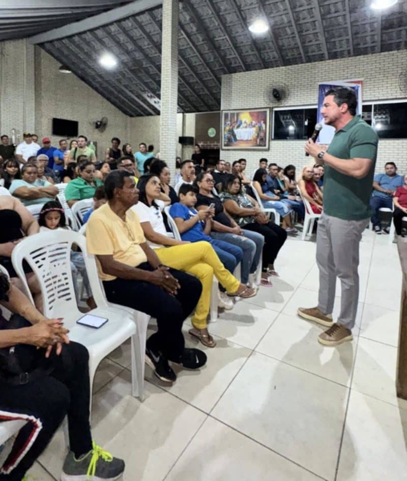 Deputado Ronie Silva reúne lideranças com forte mobilização política em Benevides