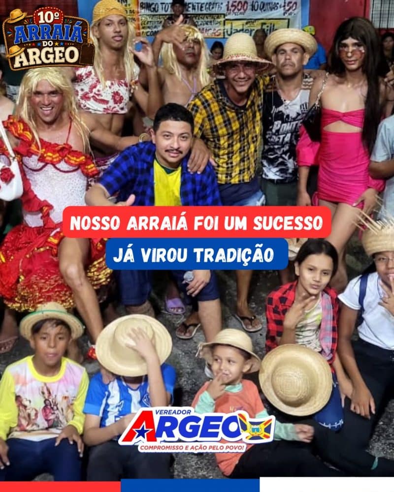 10º Arraiá do Argeo movimenta Guarani 2 e reforça tradição junina em Salinópolis
