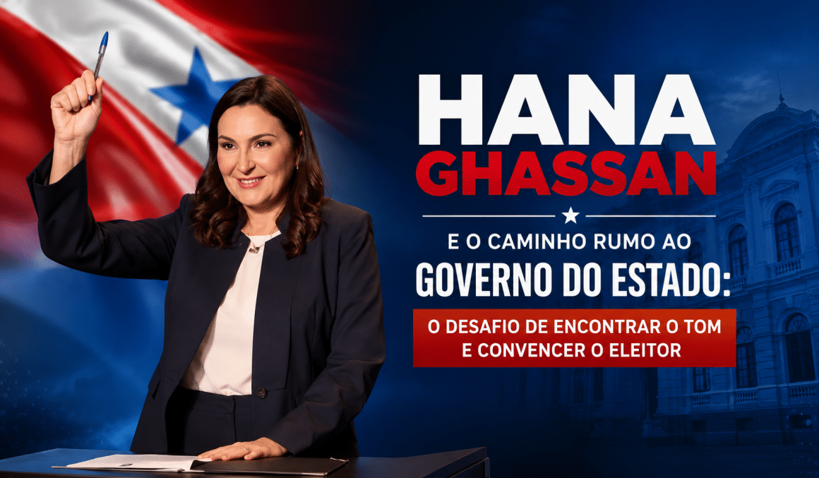 Hana Ghassan e o Caminho Rumo ao Governo do Estado: O Desafio de Encontrar o Tom e Convencer o Eleitor Hana Ghassan e o Caminho Rumo ao Governo do Estado: O Desafio de Encontrar o Tom e Convencer o Eleitor