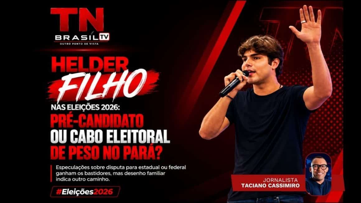 Helder Filho nas Eleições 2026: Pré-Candidato ou Cabo Eleitoral de Peso no Pará? Helder Filho nas Eleições 2026: Pré-Candidato ou Cabo Eleitoral de Peso no Pará?