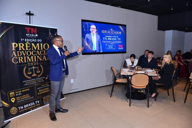 TN Brasil TV realiza a 1ª edição do Prêmio Advocacia Criminal 2026 em Belém