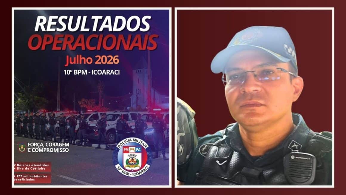 10º BPM apresenta resultados das ações realizadas em julho de 2026 10º BPM apresenta resultados das ações realizadas em julho de 2026