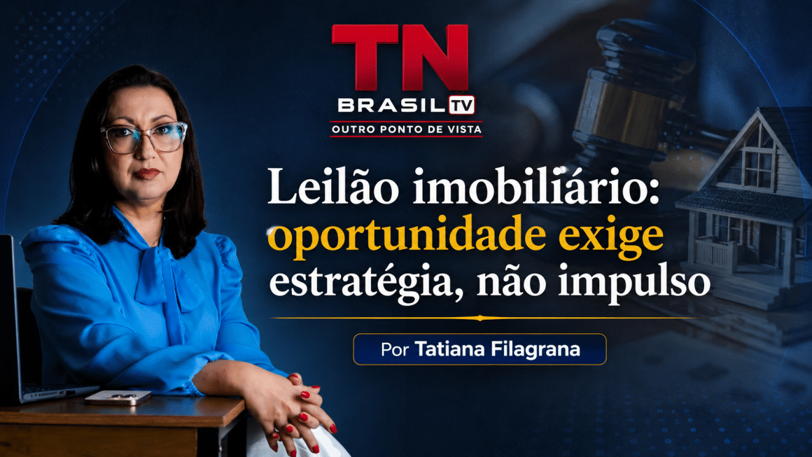 Leilão imobiliário: oportunidade exige estratégia, não impulso Leilão imobiliário: oportunidade exige estratégia, não impulso