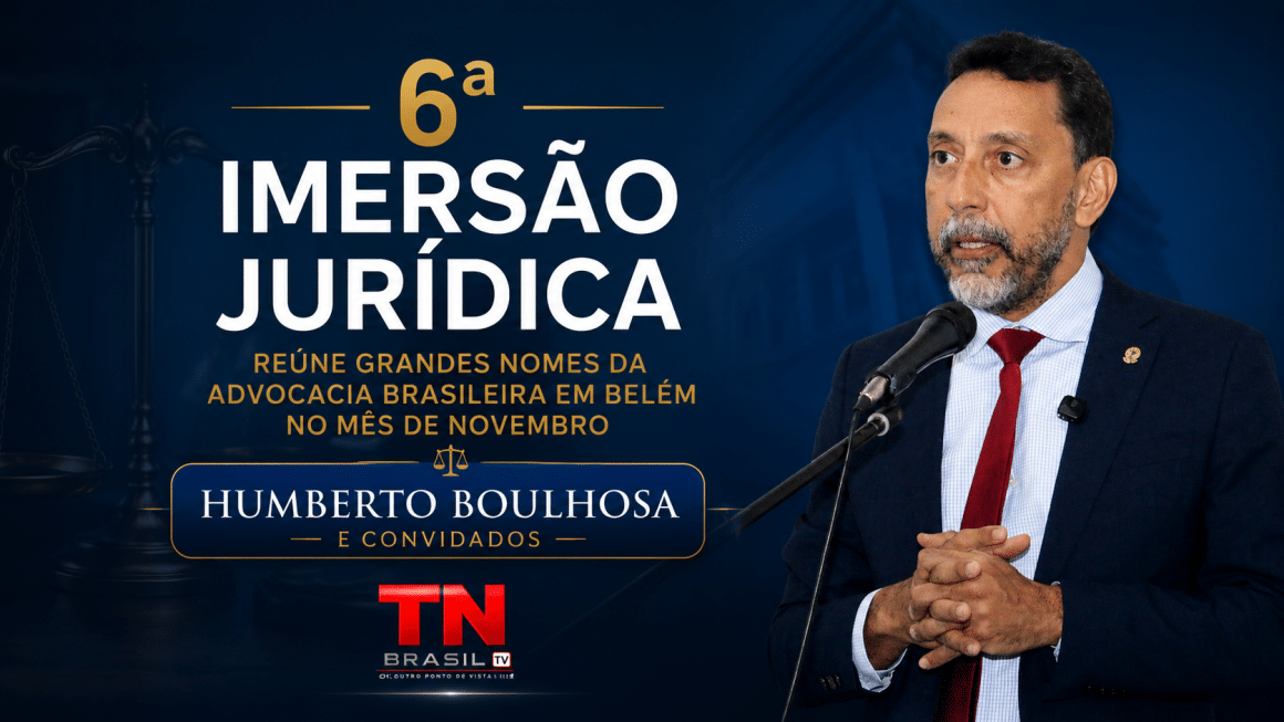 6ª Imersão Jurídica reúne grandes nomes da advocacia brasileira em Belém no mês de novembro Belém recebe de 6 a 8/11 a 6ª Imersão Jurídica Humberto Boulhosa. Evento reúne grandes nomes da advocacia nacional para troca de experiências e atualização.