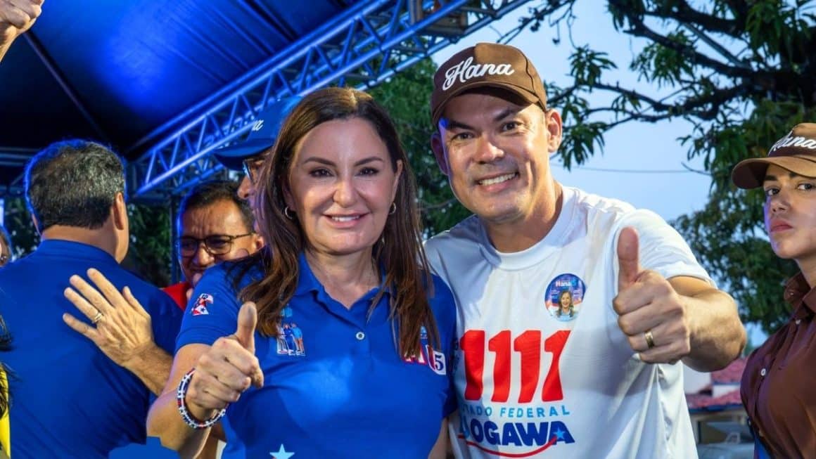 Lu Ogawa amplia presença no interior e mobiliza apoiadores em carreata em Igarapé-Miri Lu Ogawa amplia presença no interior e mobiliza apoiadores em carreata em Igarapé-Miri