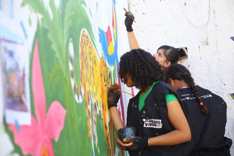 Projeto Paredes Vivas inicia oficinas de grafismo e muralismo em Canaã dos Carajás