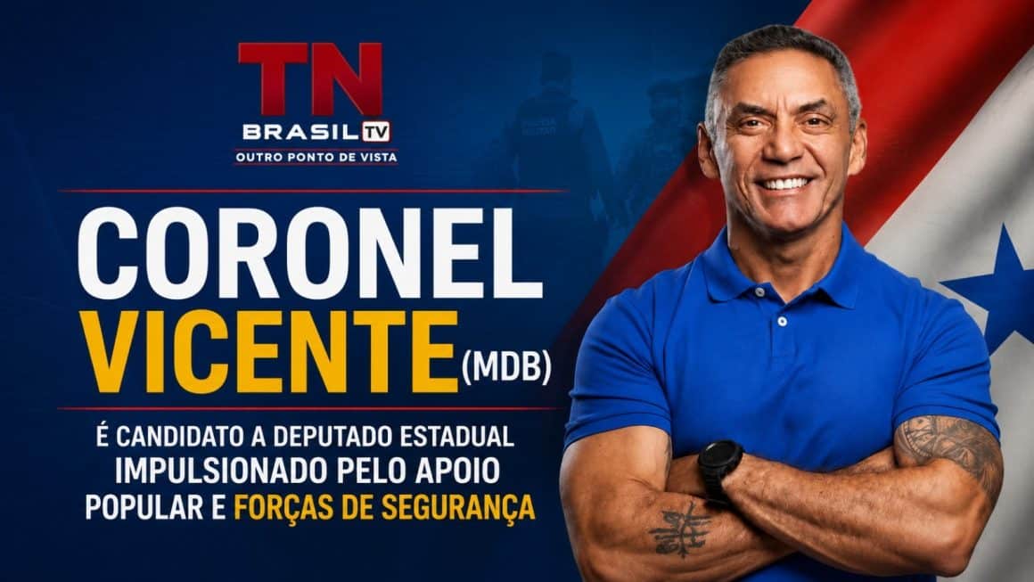 Coronel Vicente (MDB) é candidato a deputado estadual impulsionado pelo apoio popular e forças de segurança Coronel Vicente (MDB) é candidato a deputado estadual impulsionado pelo apoio popular e forças de segurança