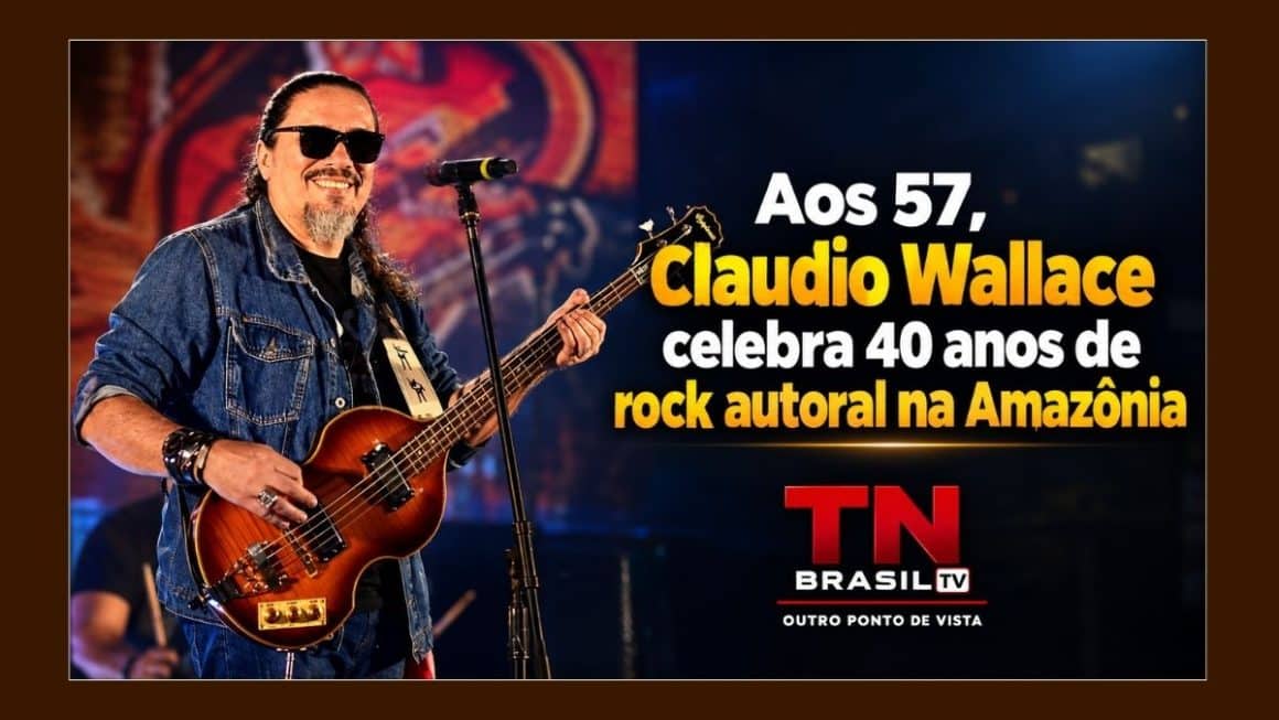 Aos 57, Claudio Wallace celebra 40 anos de rock autoral na Amazônia Aos 57, Claudio Wallace celebra 40 anos de rock autoral na Amazônia