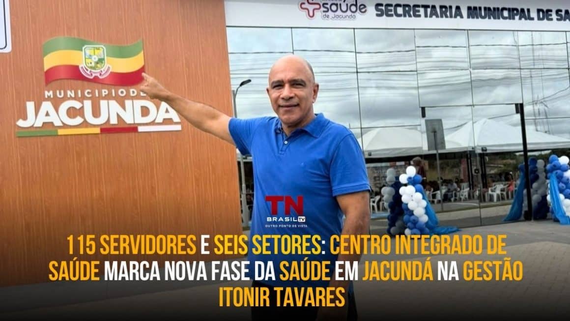 115 servidores e seis setores: Centro Integrado de Saúde marca nova fase da saúde em Jacundá na gestão Itonir Tavares 115 servidores e seis setores: Centro Integrado de Saúde marca nova fase da saúde em Jacundá na gestão Itonir Tavares