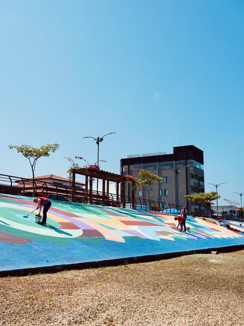 Gestão de Eduardo Pio X valoriza a manutenção dos espaços públicos de São Miguel do Guamá