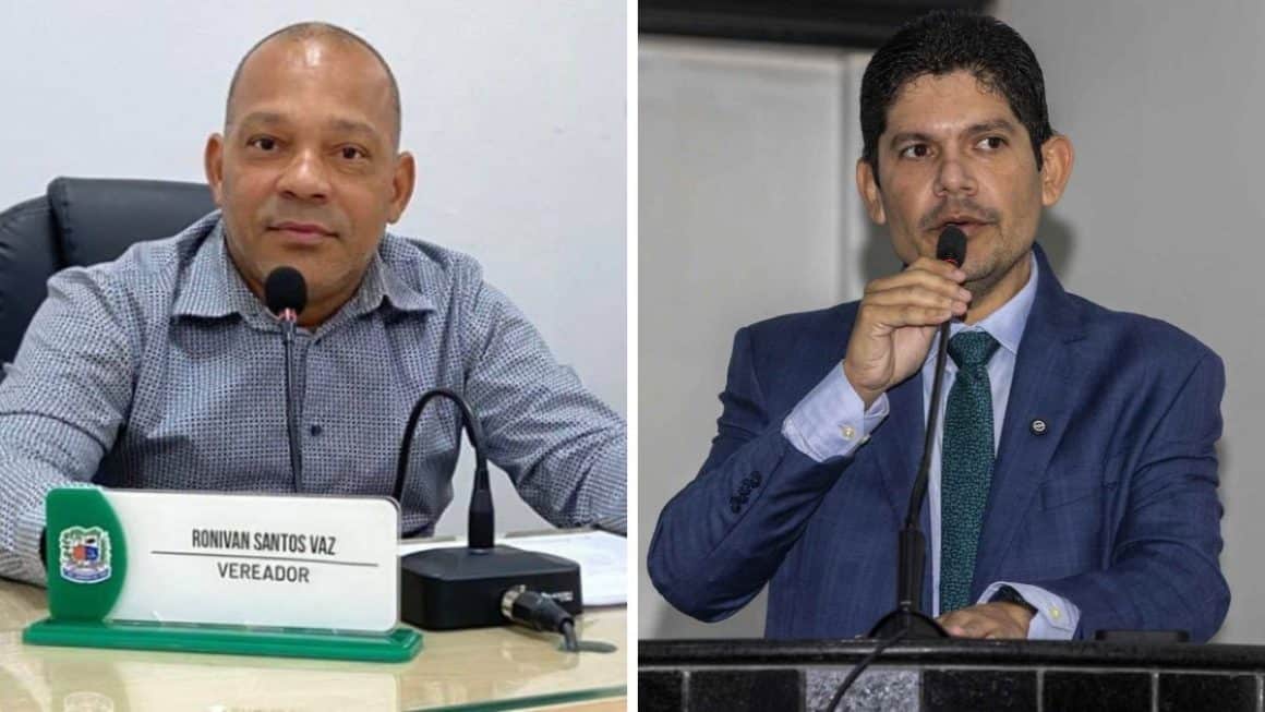 Roni Baiano e deputado Carlos Vinícius: aliança política em Tailândia Roni Baiano e Carlos Vinícius: aliança política em Tailândia