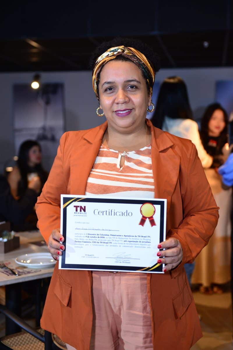 Liderança acadêmica, Mara Brígida prestigia encontro de Colaboradores da TN Brasil TV em Belém