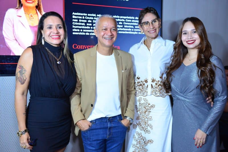 Referência na advocacia criminal, Dr. Marcus Couto prestigia encontro de colunistas e colaboradores da TN Brasil TV