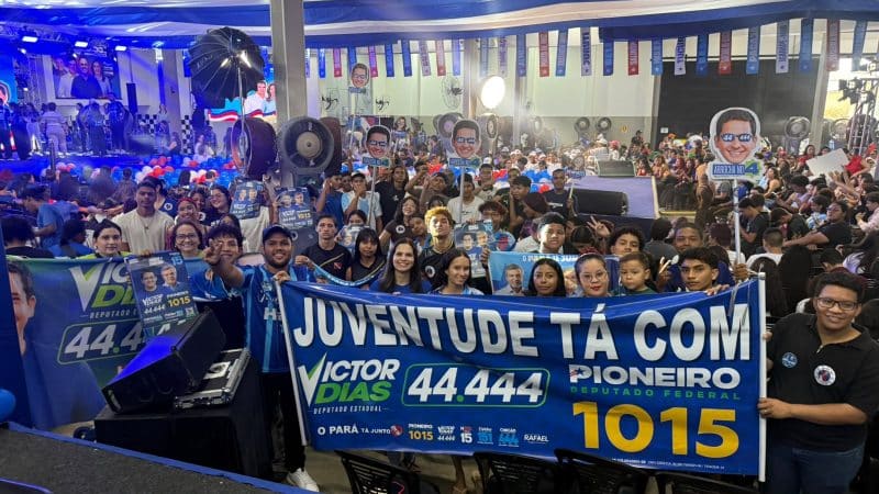 Professor Rafael ganha destaque como importante liderança Jovem do Deputado Estadual Victor Dias e desponta como possível promessa para 2028