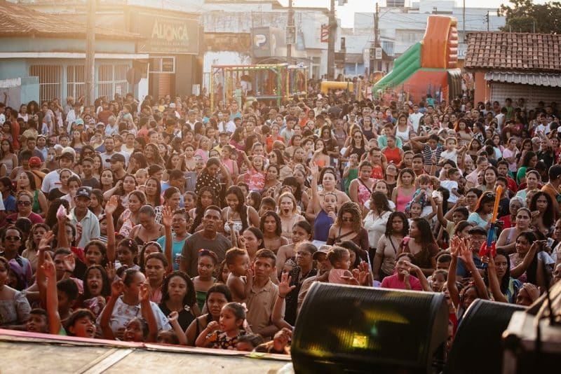 Com presença do prefeito Itonir Tavares, festa “Como é Bom Ser Criança” reúne multidão em Jacundá