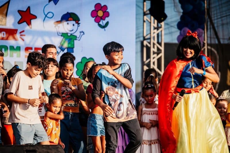 Com presença do prefeito Itonir Tavares, festa “Como é Bom Ser Criança” reúne multidão em Jacundá